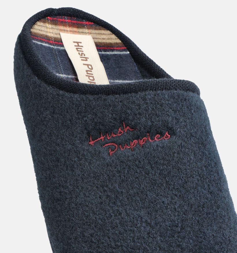 Hush Puppies Dibia Blauwe Pantoffels voor heren (361636)