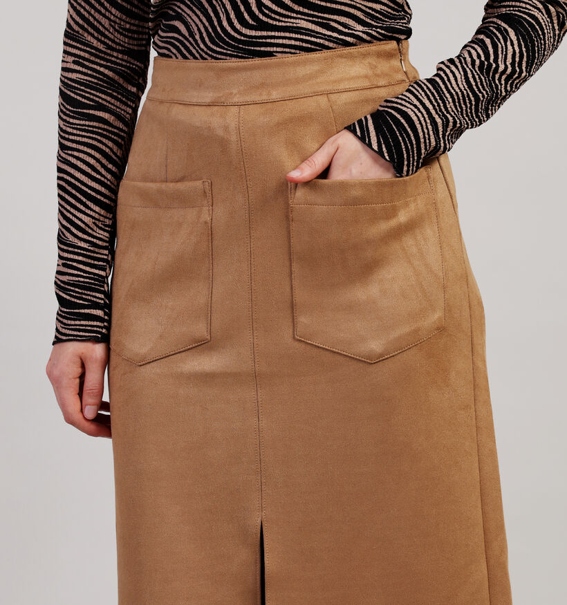 Vila Brina Jupe en Beige pour femmes (361347)