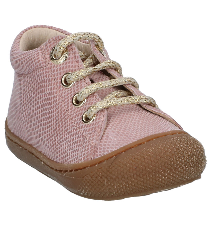 Naturino Cocoon Chaussures pour bébé en Or pour filles (331569) - pour semelles orthopédiques
