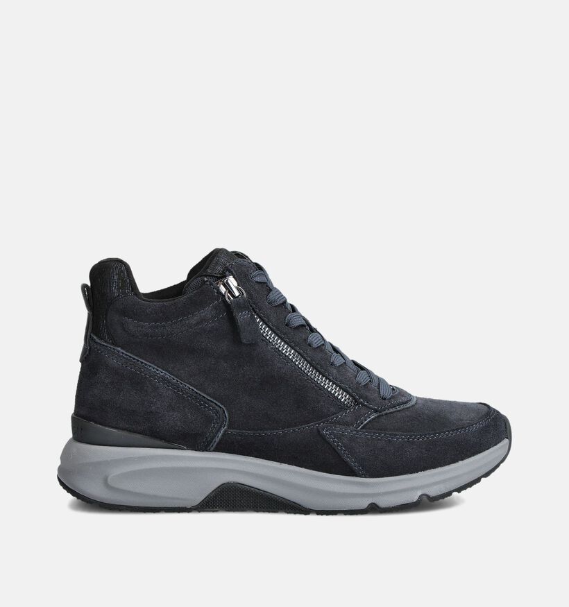Gabor Rollingsoft Donkerblauwe Sneakers voor dames (363126) - geschikt voor steunzolen