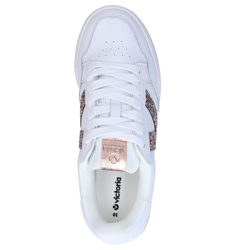 Victoria Witte Sneakers in kunstleer (275075)