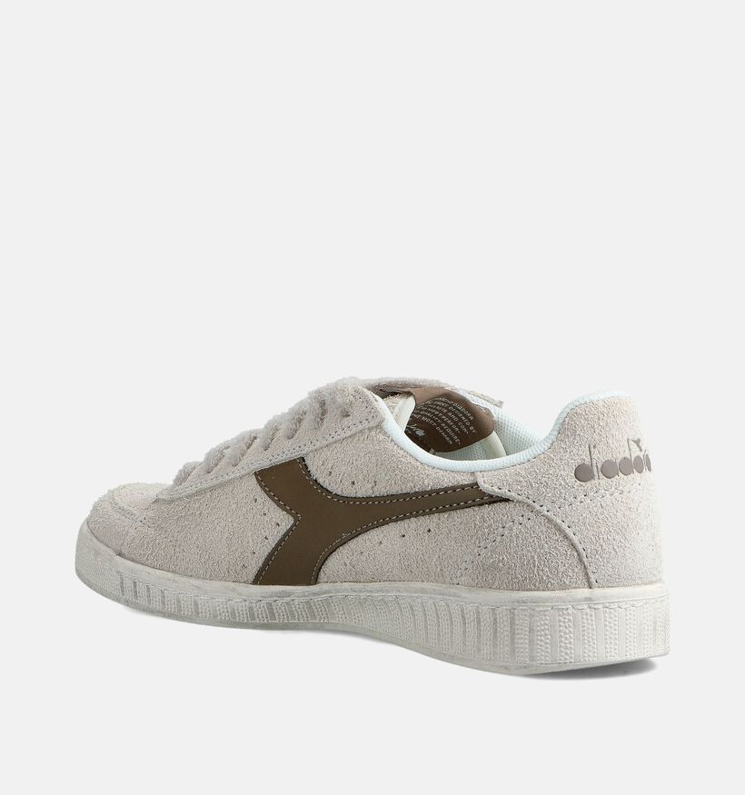 Diadora Game Low Baskets en Ecru pour femmes (361390) - pour semelles orthopédiques