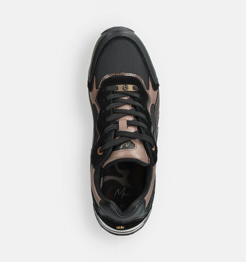 Mexx Portia Love Baskets casual en Noir pour femmes (360056)