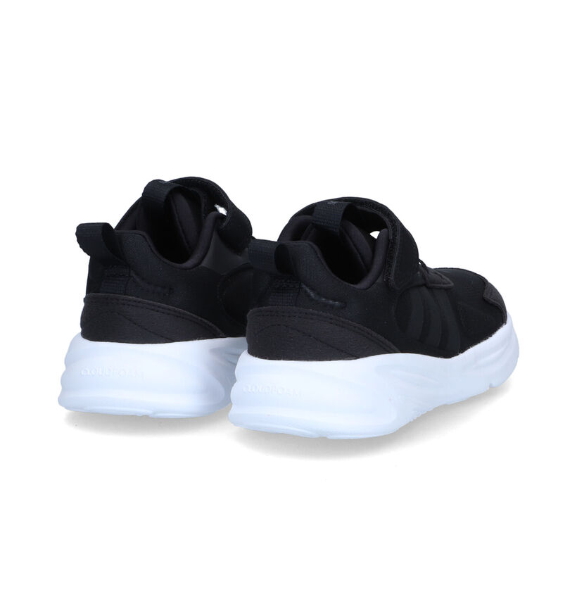 adidas Ozelle El K Zwarte Sneakers voor jongens (311320)