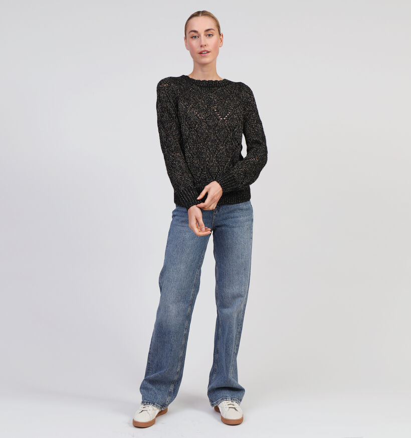 Vila Feline Zwarte Trui voor dames (345014)