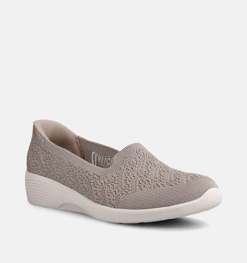 Skechers Arya Hands Free Slip-ins Ballerines en Taupe pour femmes (367843)