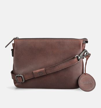 Saccoo Crossbody tassen Cognac/Bruin