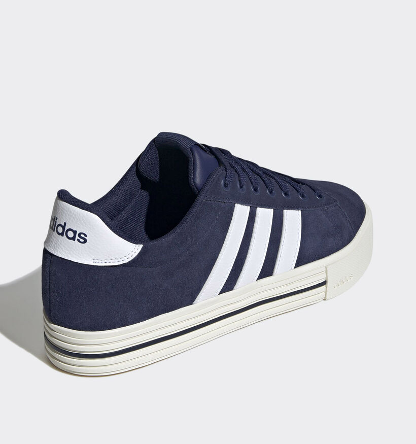adidas Daily 4.0 Baskets en Bleu pour hommes (357275) - pour semelles orthopédiques
