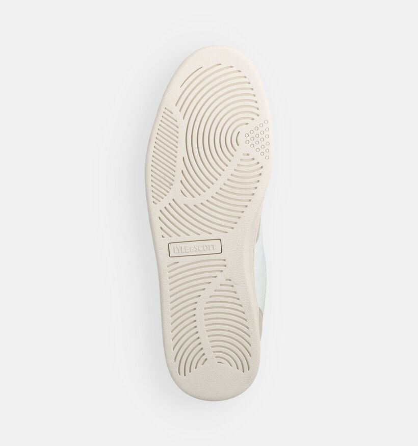 Lyle & Scott Callum Witte Sneakers voor heren (369047) - geschikt voor steunzolen
