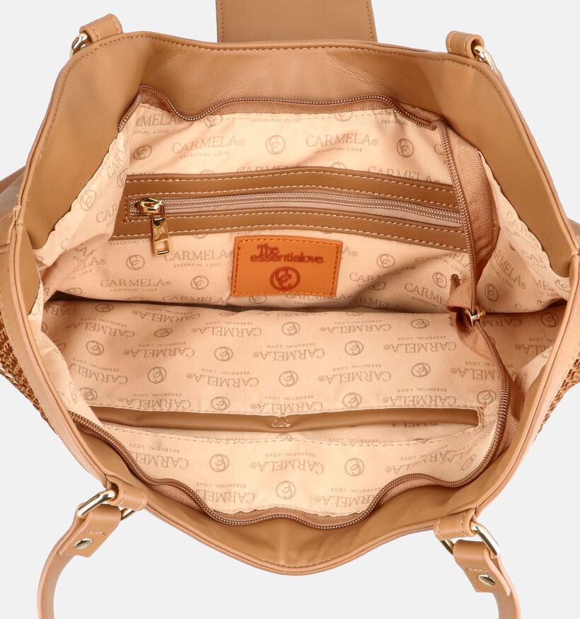 Carmela Bruine Shoppertas voor dames (373579)