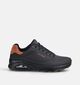 Skechers Uno Suited On Air Baskets basses en Noir pour hommes (375636) - pour semelles orthop&eacute;diques