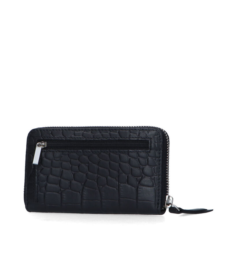 Burkely Casual Cayla Porte-monnaie zippé en Noir pour femmes (321655)