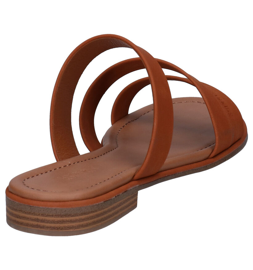 Esprit Moa Mules en Cognac en simili cuir (285164)