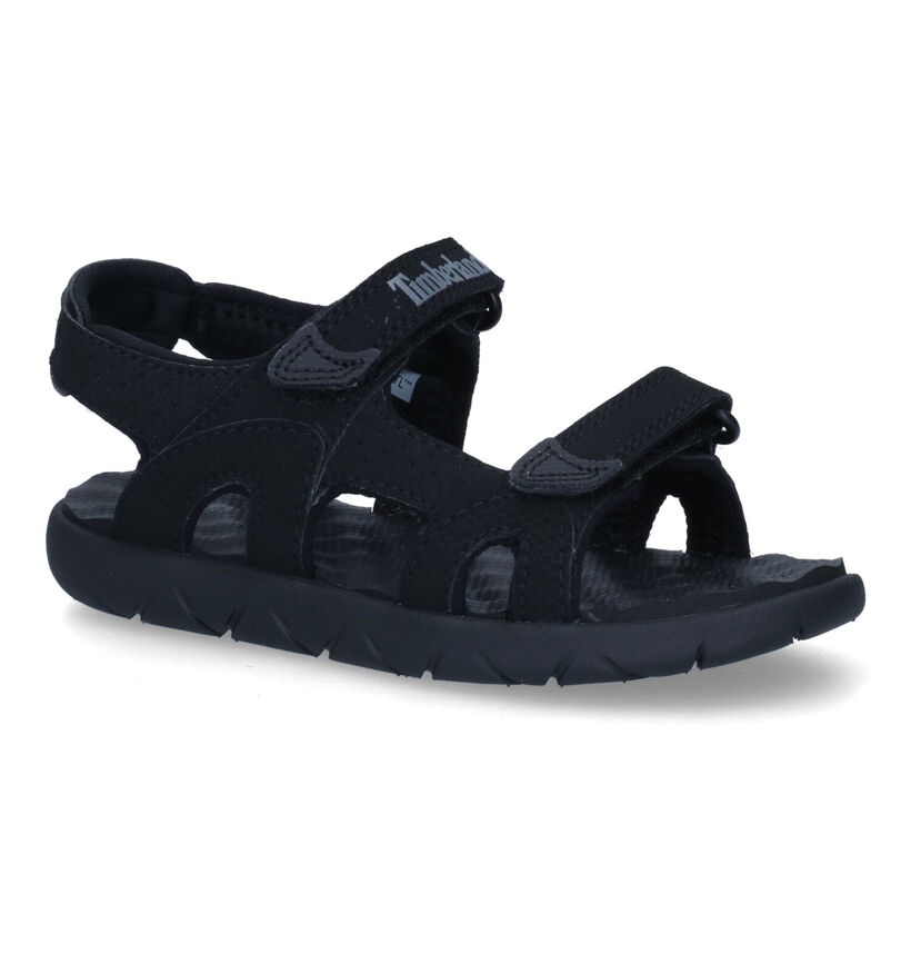 Timberland Perkins Zwarte Sandalen voor jongens (320947)