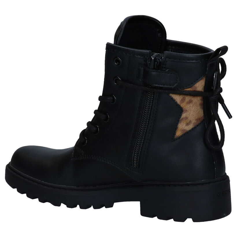 Geox Zwarte Boots in kunstleer (278485)