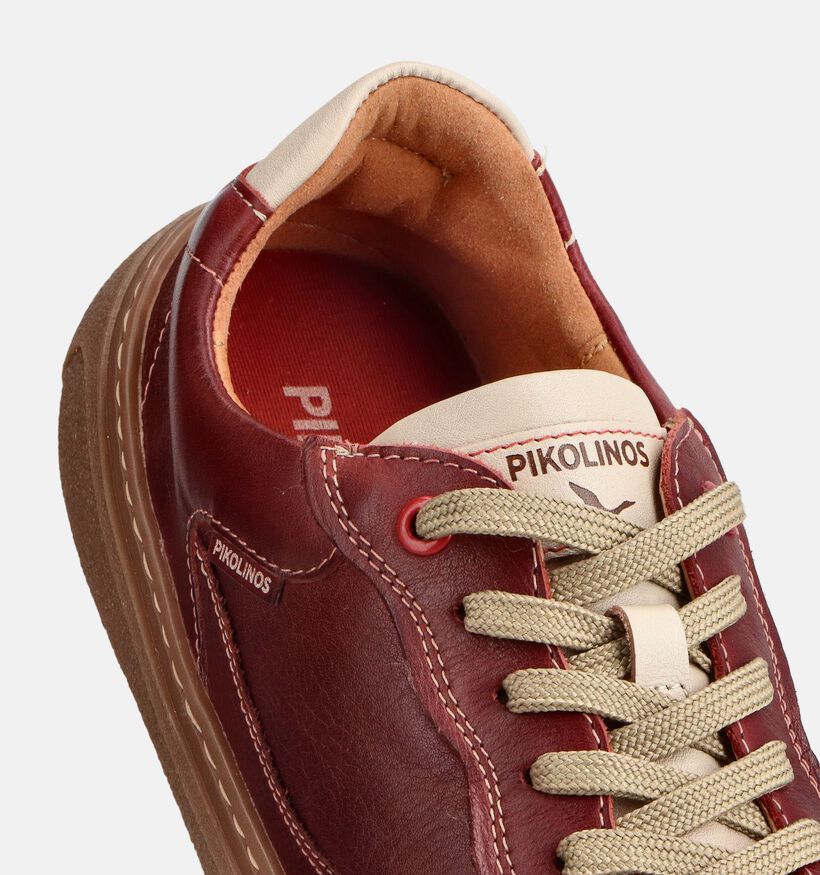 Pikolinos Bruine Veterschoenen voor heren (373351) - geschikt voor steunzolen