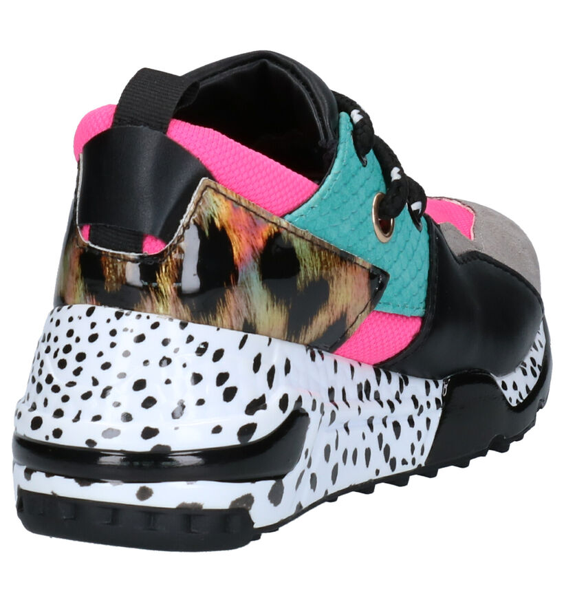 Steve Madden JCliff Multicolor Sneakers in kunstleer (258109)