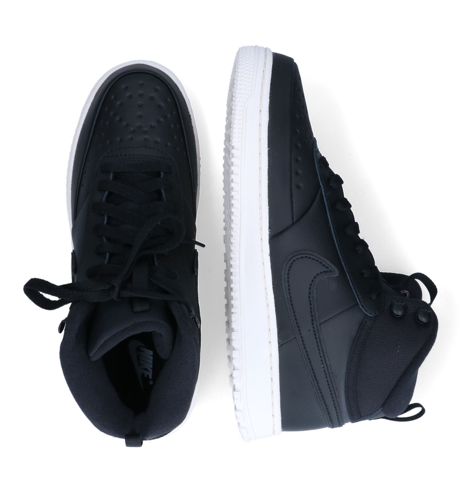 Nike Court Vision Zwarte Sneakers Heren Sneakers Online op
