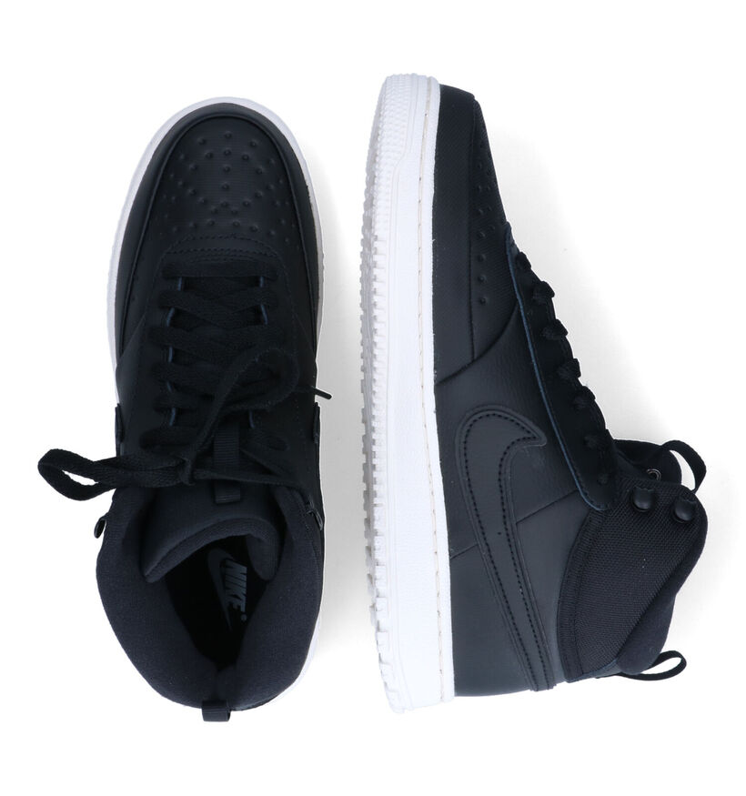 Nike Court Vision Baskets en Noir pour hommes (316527)