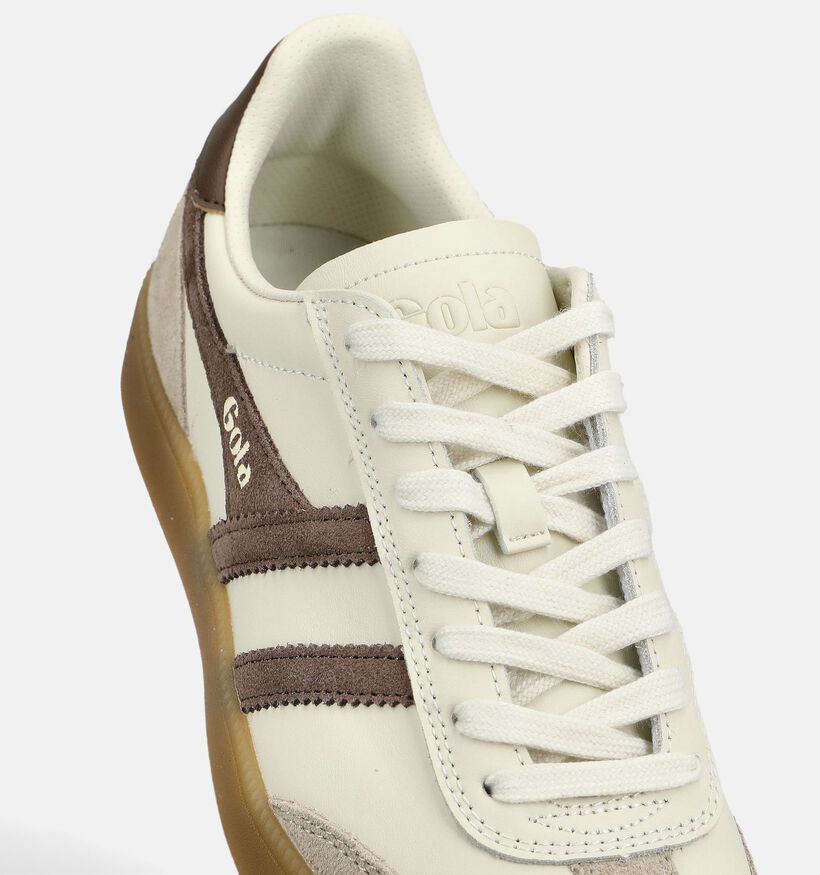 Gola Viper Leather Baskets en Beige pour femmes (377147) - pour semelles orthop&eacute;diques