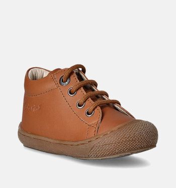 Naturino Cocoon Sneakers Geel/Cognac/Blauw