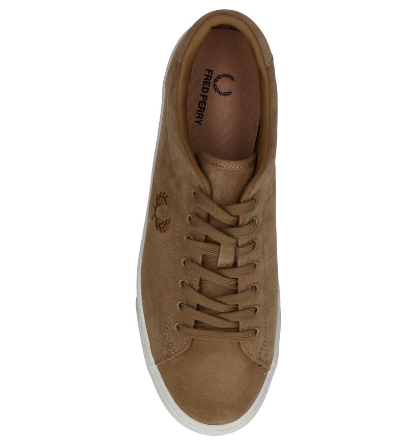 Fred Perry Sneakers Beige in daim (224292)