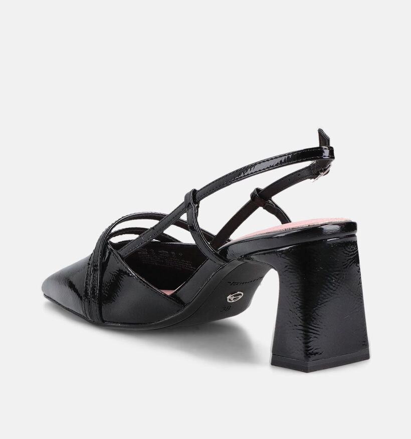 Tamaris Escarpins slingback en Noir pour femmes (367703)