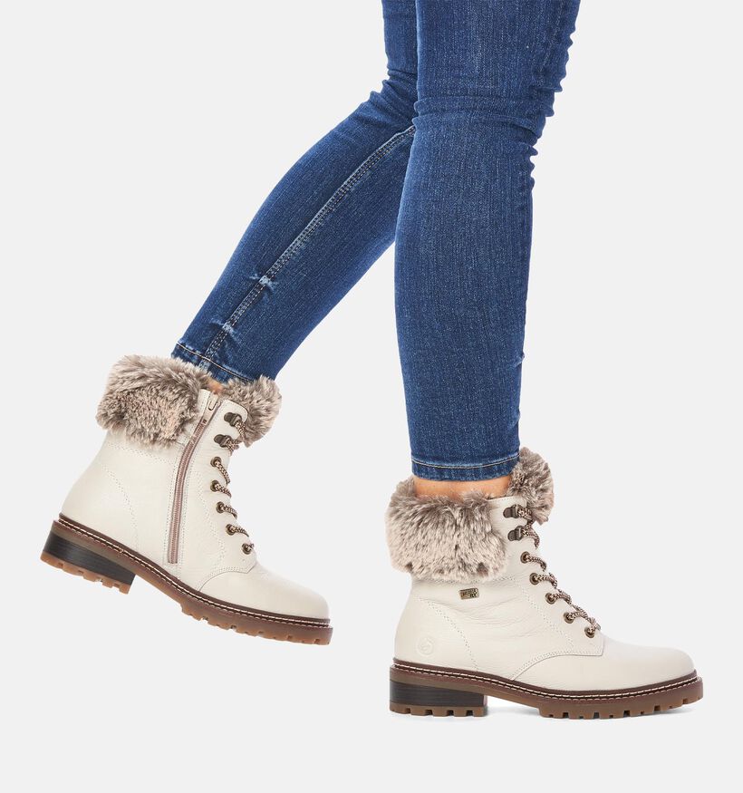 Remonte Boots à lacets en Cognac pour femmes (347226)