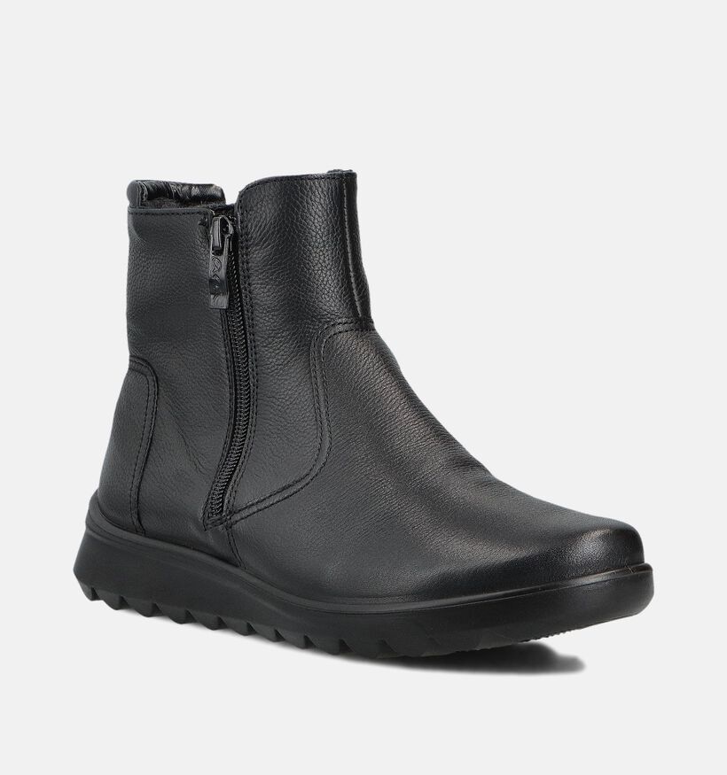 Ara Toronto Bottines plates en Noir pour femmes (362474) - pour semelles orthopédiques
