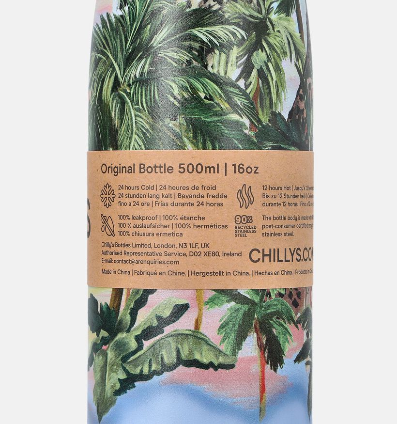 Chilly's Tropical Jaguar Sunrise Paarse/Multi Drinkbus 500ml voor dames (381617)