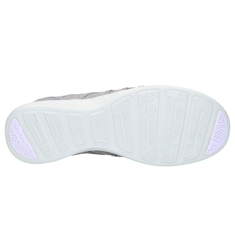 Skechers Memory Foam Chaussures de sport en Gris en textile (264494)