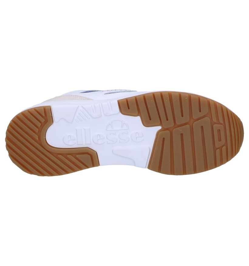 Ellesse Contest Baskets basses en Blanc en cuir (241633)