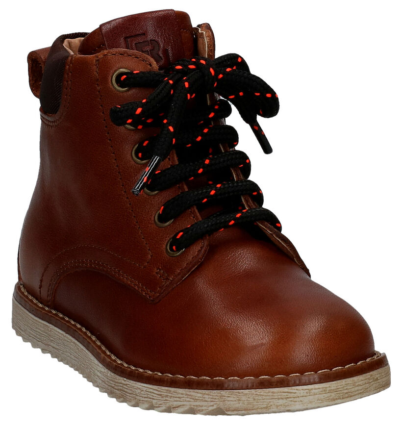 FR By Romagnoli Cognac Boots in leer (282922)