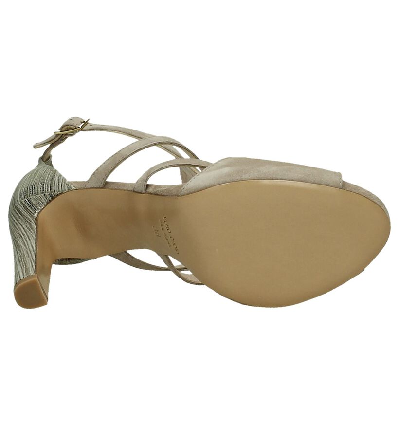 Sandalen Scapa Fabiola Beige in leer (194534)