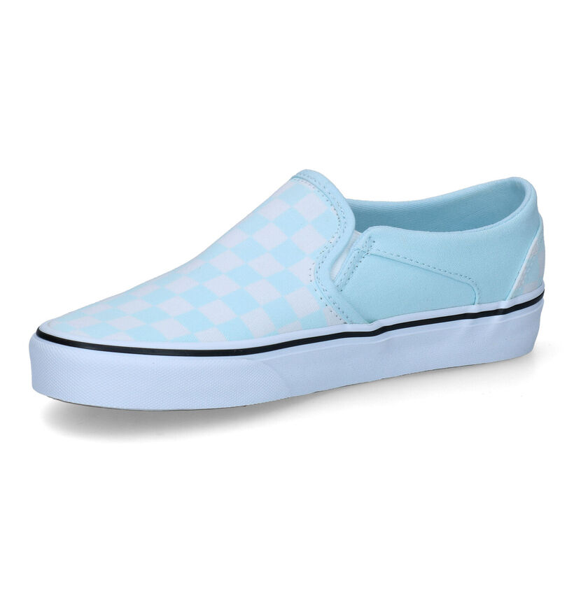 Vans Asher Baskets en Bleu pour femmes (303187)