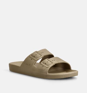 Freedom Moses Nu-pieds Noir/Jaune/Bleu/Rose/Vert
