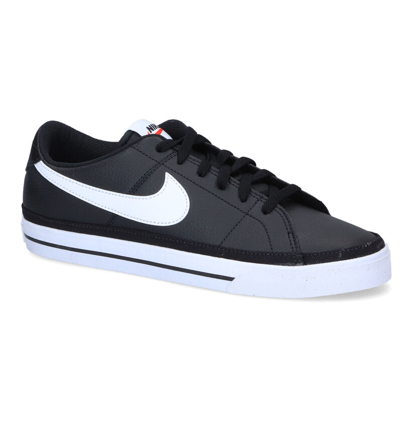 Nike Court Legacy Baskets en Noir pour hommes (321927)