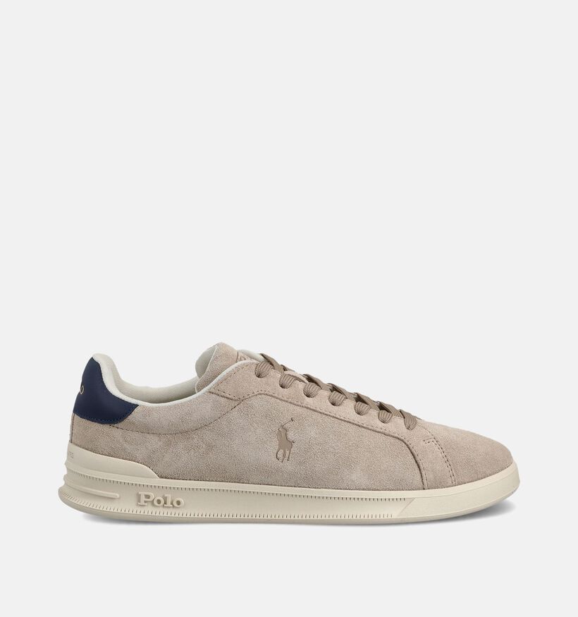 Polo Ralph Lauren HRT Court II Beige Veterschoenen voor heren (366440)