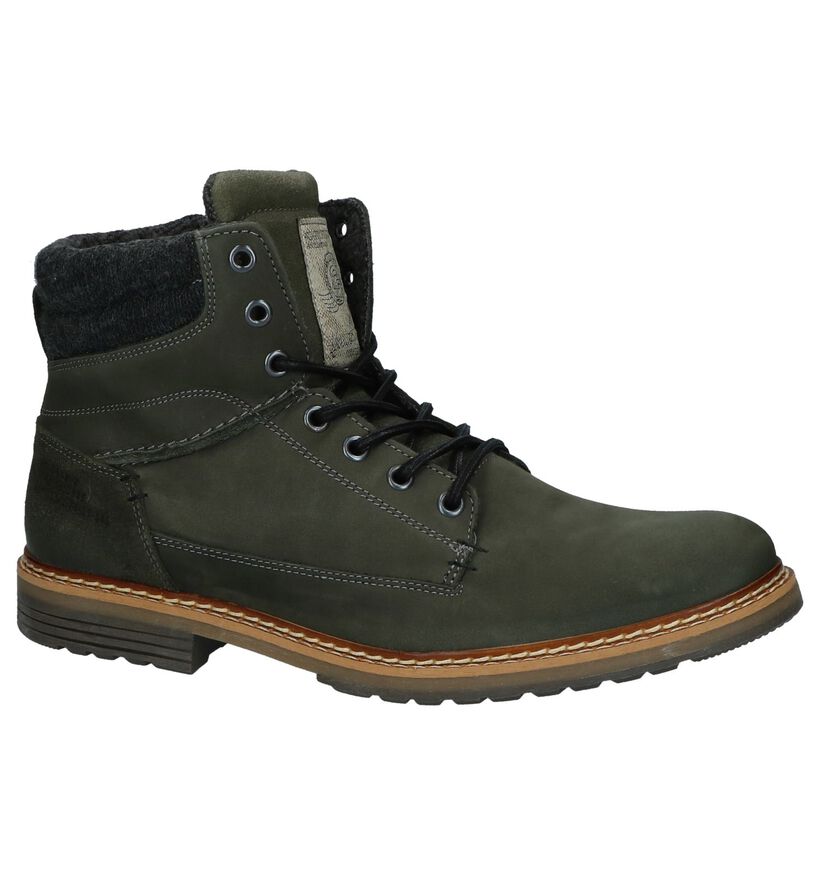 Bullboxer Kaki Bottines in nubuck (276990)