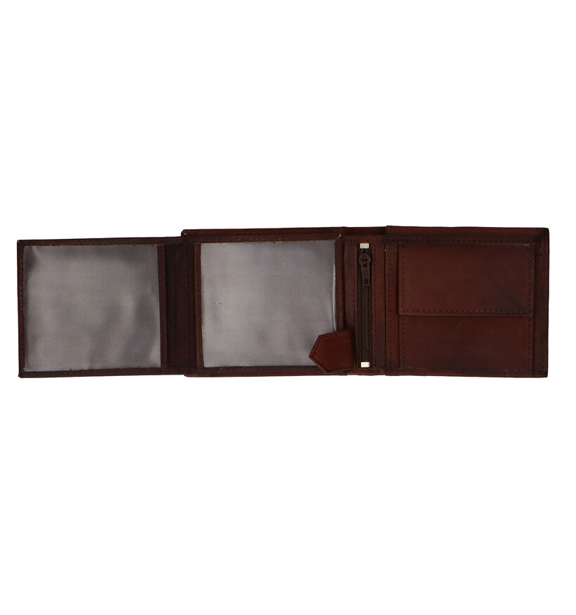 Euro-Leather Zwarte Portefeuille voor heren (365214)