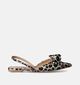 Posh by Poelman Bruine Slingback ballerina's voor dames (355798)