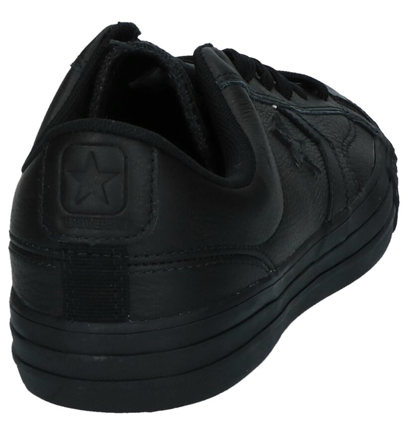 Converse Star Player OX Zwarte Monochrome Sneakers, , pdp
