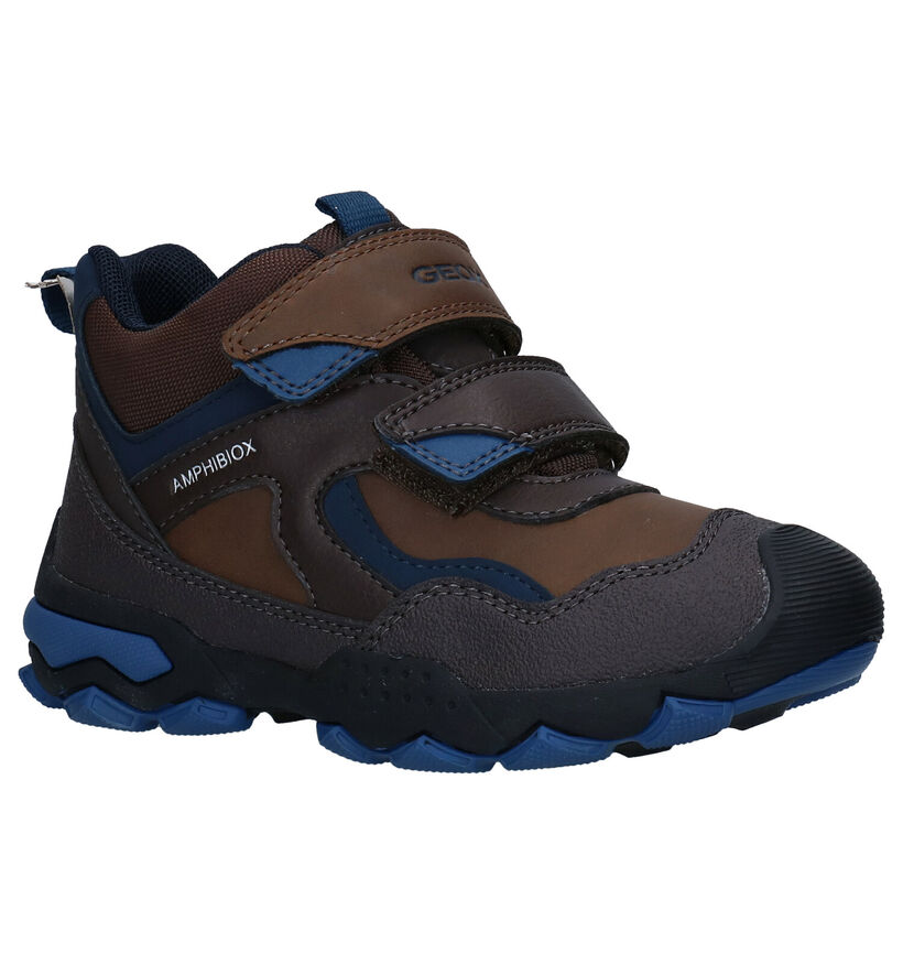 Geox Amphibiox Bruine Bottines in kunstleer (278298)