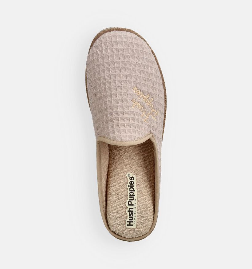 Hush Puppies Pantoufles ouvertes en Beige pour femmes (370588)