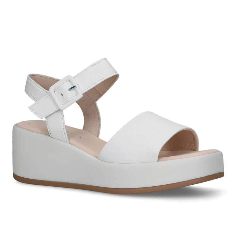 Gabor Best Fitting Witte Sandalen voor dames (323214)