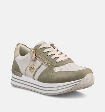 Remonte Baskets Vert