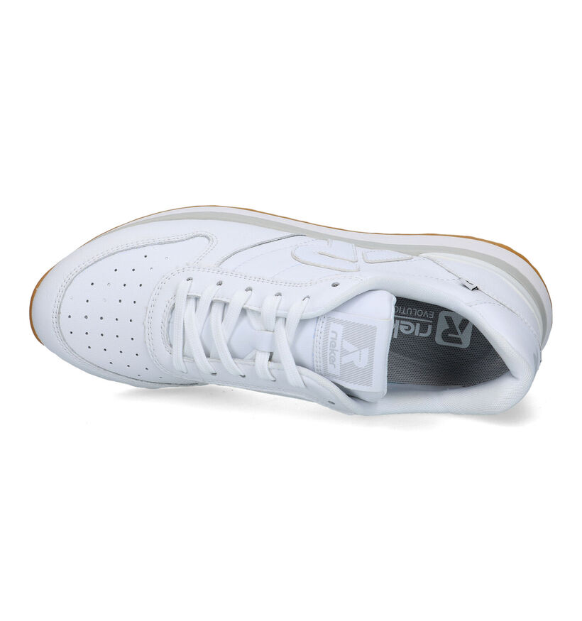 Rieker Revolution Baskets en Blanc en cuir (320326)