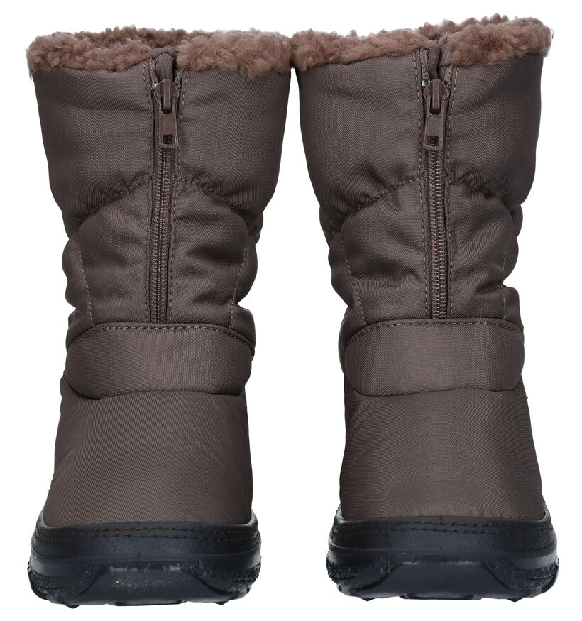 Antartica Taupe Snowboots in stof (283286)