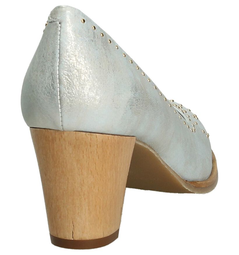 Klassieke Zilveren Pump JHay met Studs, , pdp