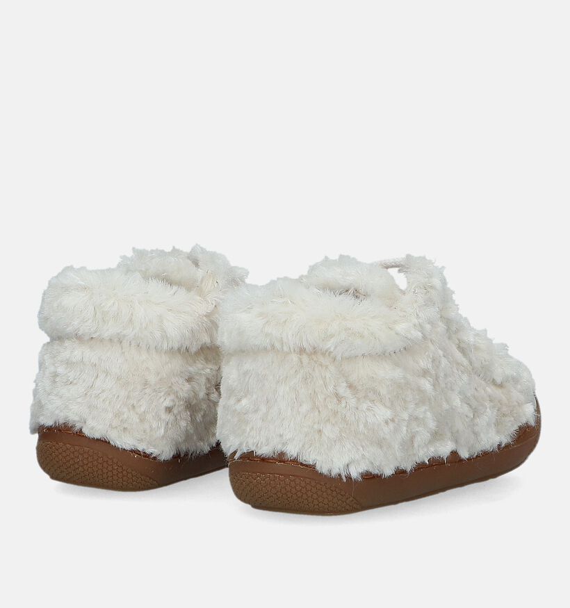 Naturino Cocoon Ecru Babyschoenen voor meisjes (331840) - geschikt voor steunzolen